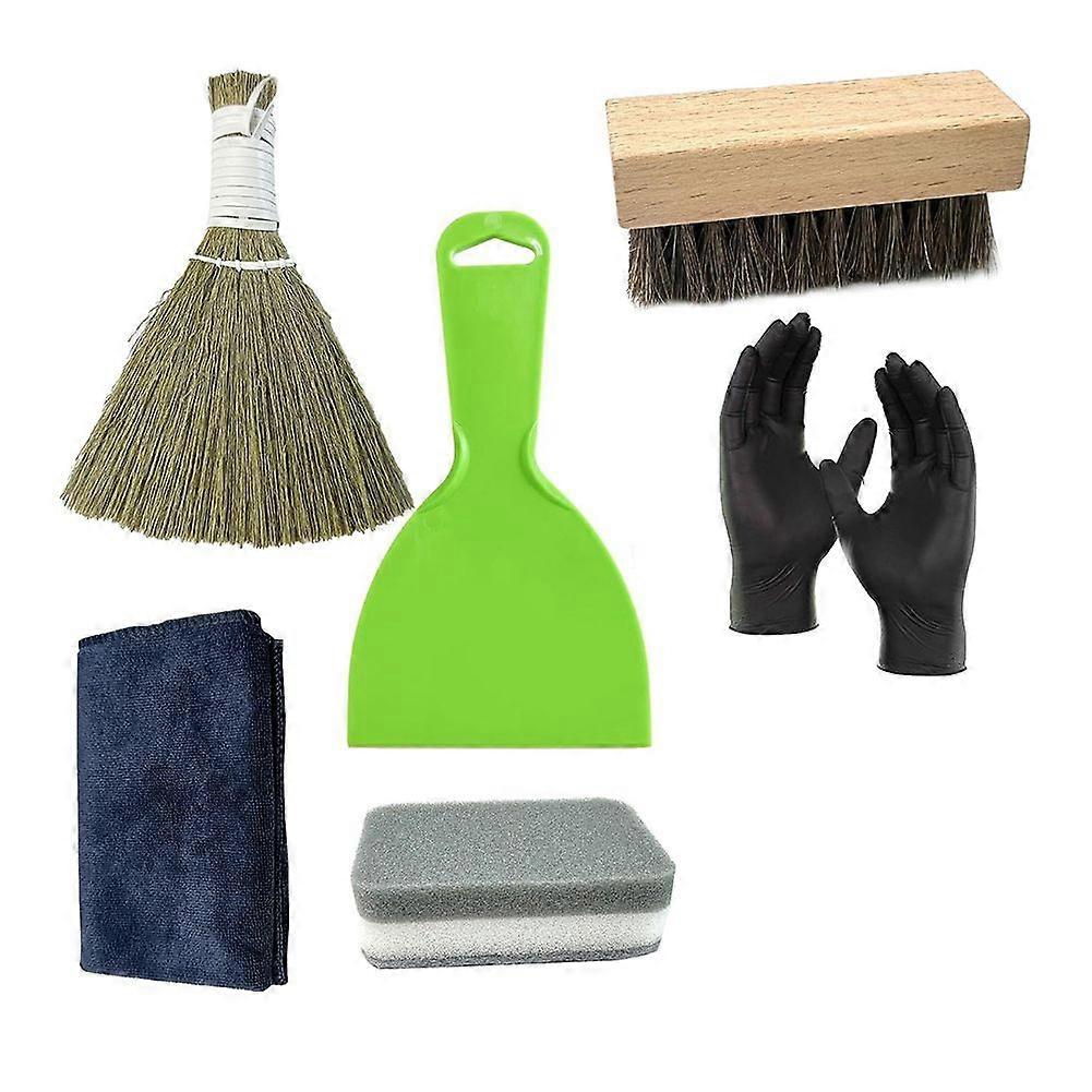 6pcs Headstone Cleaning Kit,Professional Grave Cleaning Kit for , Marble & Stone Graves - Includes