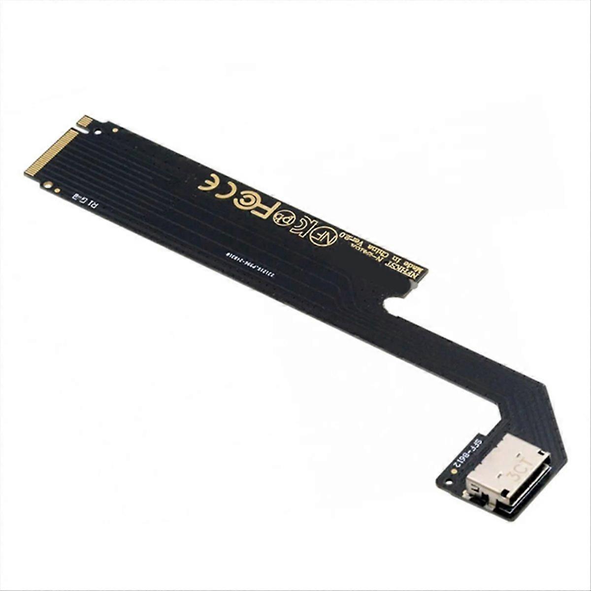 PCI-E 3.0 4.0 M.2 M-Key to Oculink SFF-8611 SFF-8612 Host Adapter