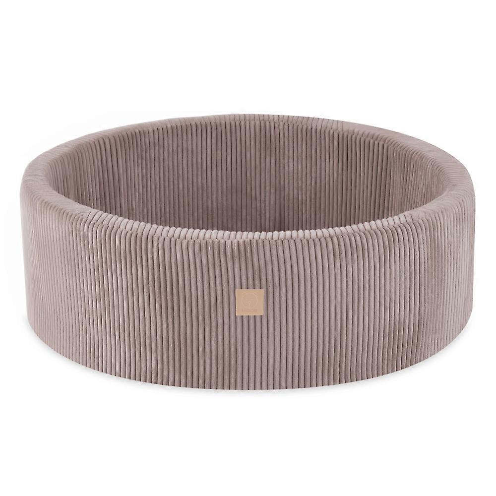 Round Dry Pool 90x30 cm Corduroy MISIOO