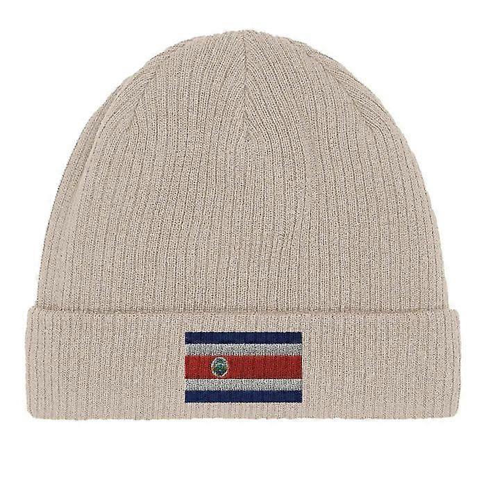 Costa Rica Flag Cap in Beige