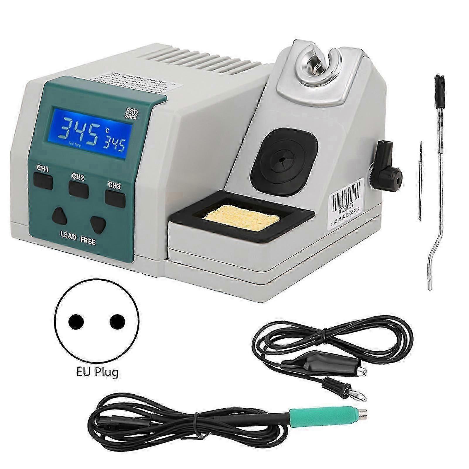Soldering Station 2s Rapid Heating Accurate Temperature Control 3 Storage Channel T26 120weu Plug 220v(including Original Tip)