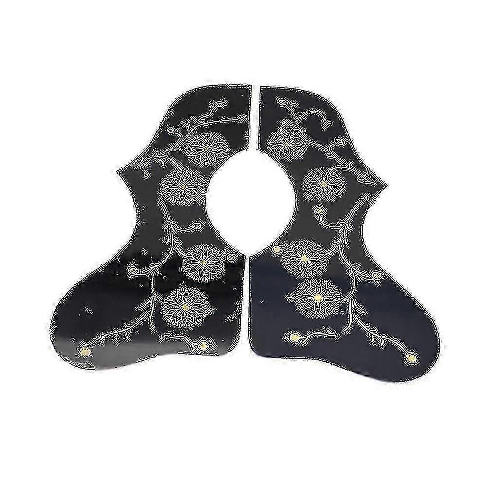 Left And Right Handed Acoustic Guitar Pickguard Pick Guard Anti-scratch Plate For Ej200 With Gold Flower Bird 4 Colors