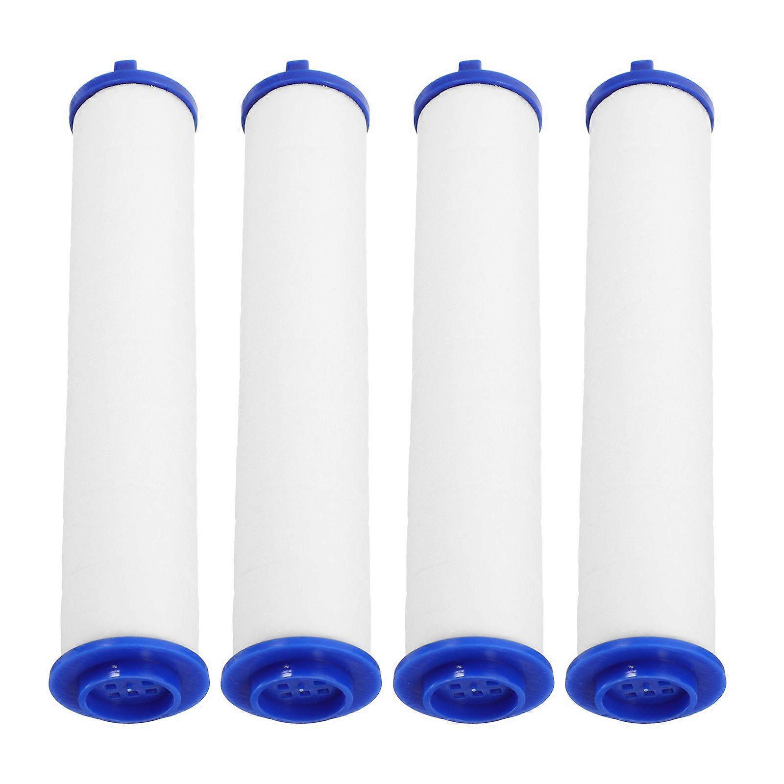4pcs Shower Head Filter Replacement Calcium Sulfite Balls Filter Sprinkler Head Filter