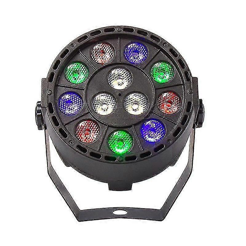 Wireless, Remote Control Rgbw, Uv Disco, 12 Led Stage Lighting Effect Light