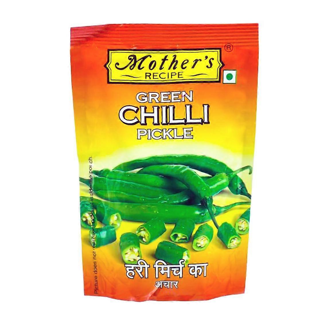 Пикуль Зеленый Чили (200 г), Green Chilli Pickle,  Mother's Recipe