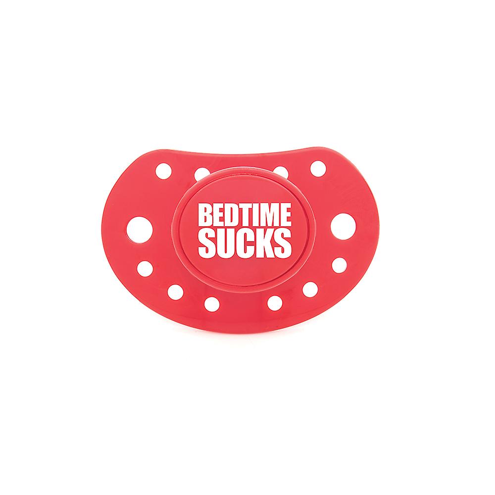 Bedtime Sucks Dummy- Red