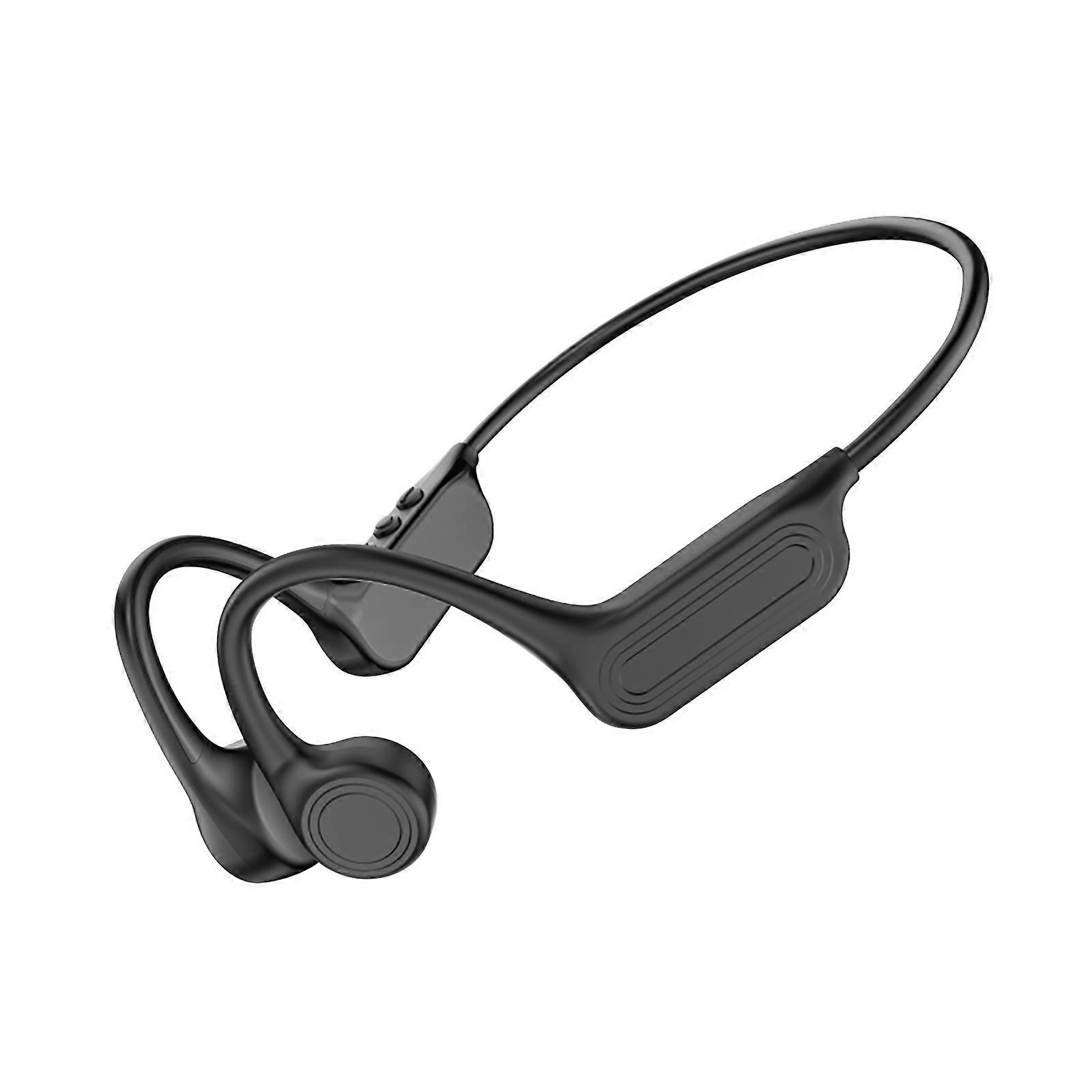 Lightweight Bone Conductions Headphones Sweat Resistant 8H Runtime Bluetooth-compatible 6.0 Secure for Workouts Swimming Multicolor