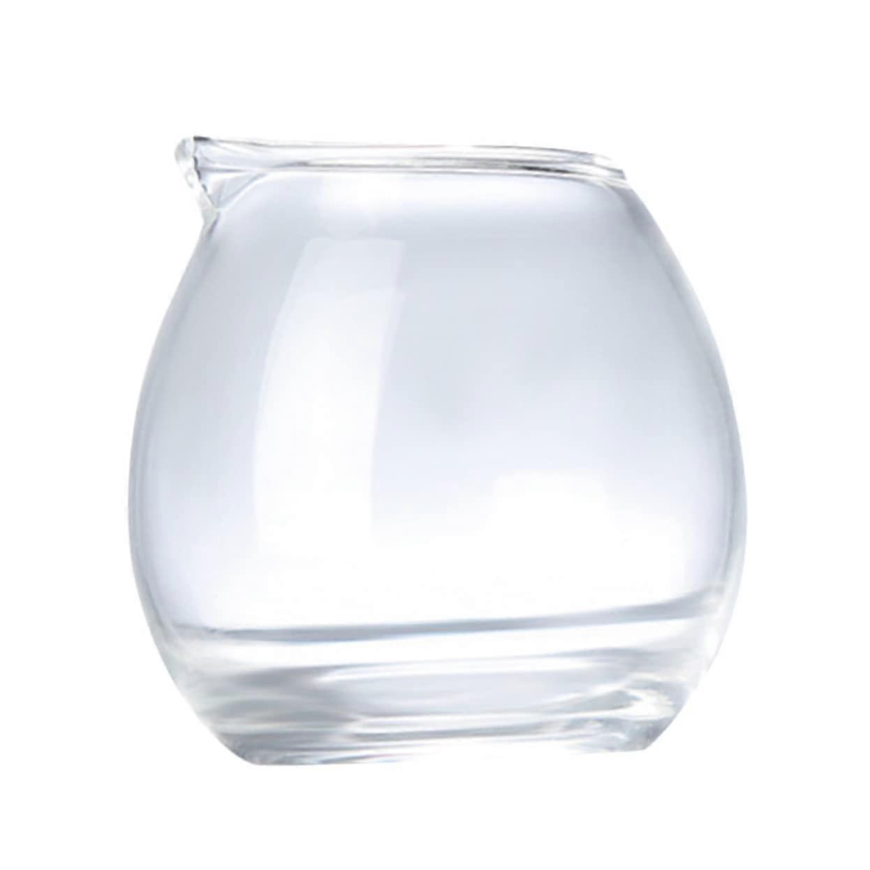 Mini Glass Milk Jug 20ml Small Pitcher for Sauce Honey Coffee Latte Art in Cafes and Home Kitchen