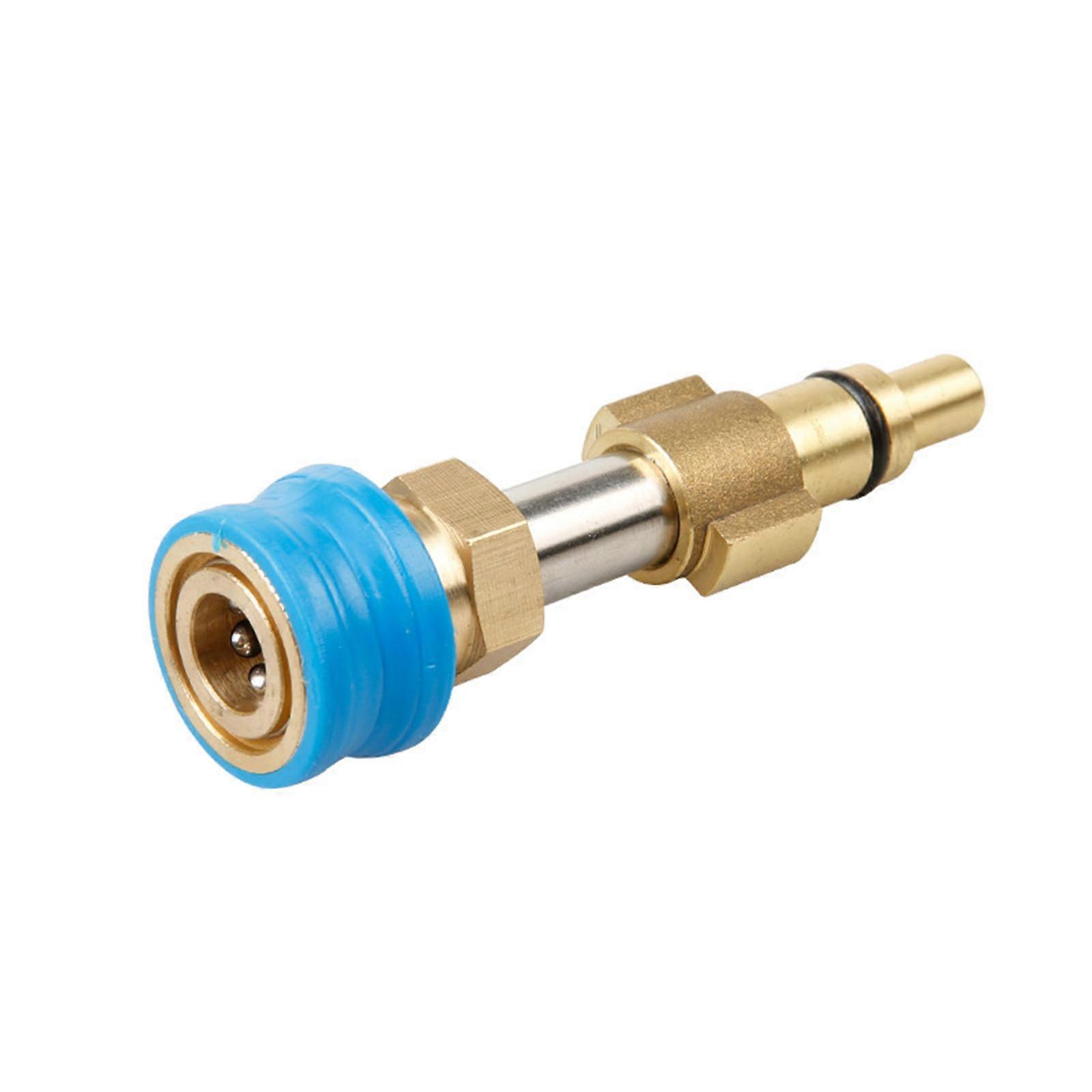 1/4 In Quick Connection Pressure Washer Adapter Attachment for Garden Equipment Leakfree Efficient Cleaning Easy Install Multicolor