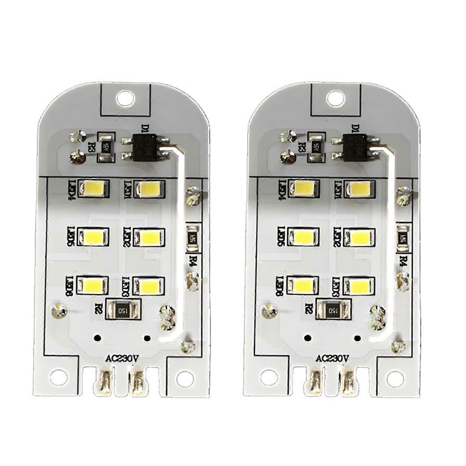 LED Light Panel Home Refrigerator Part Kitchen Appliance Lighting PCB Texture Perfect for Visibility in Refrigerators Multicolor