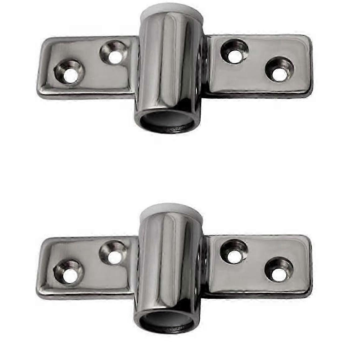 2 Pcs Boat 316 Stainless Steel Oar Lock Socket Side Mount Rowlock Socket