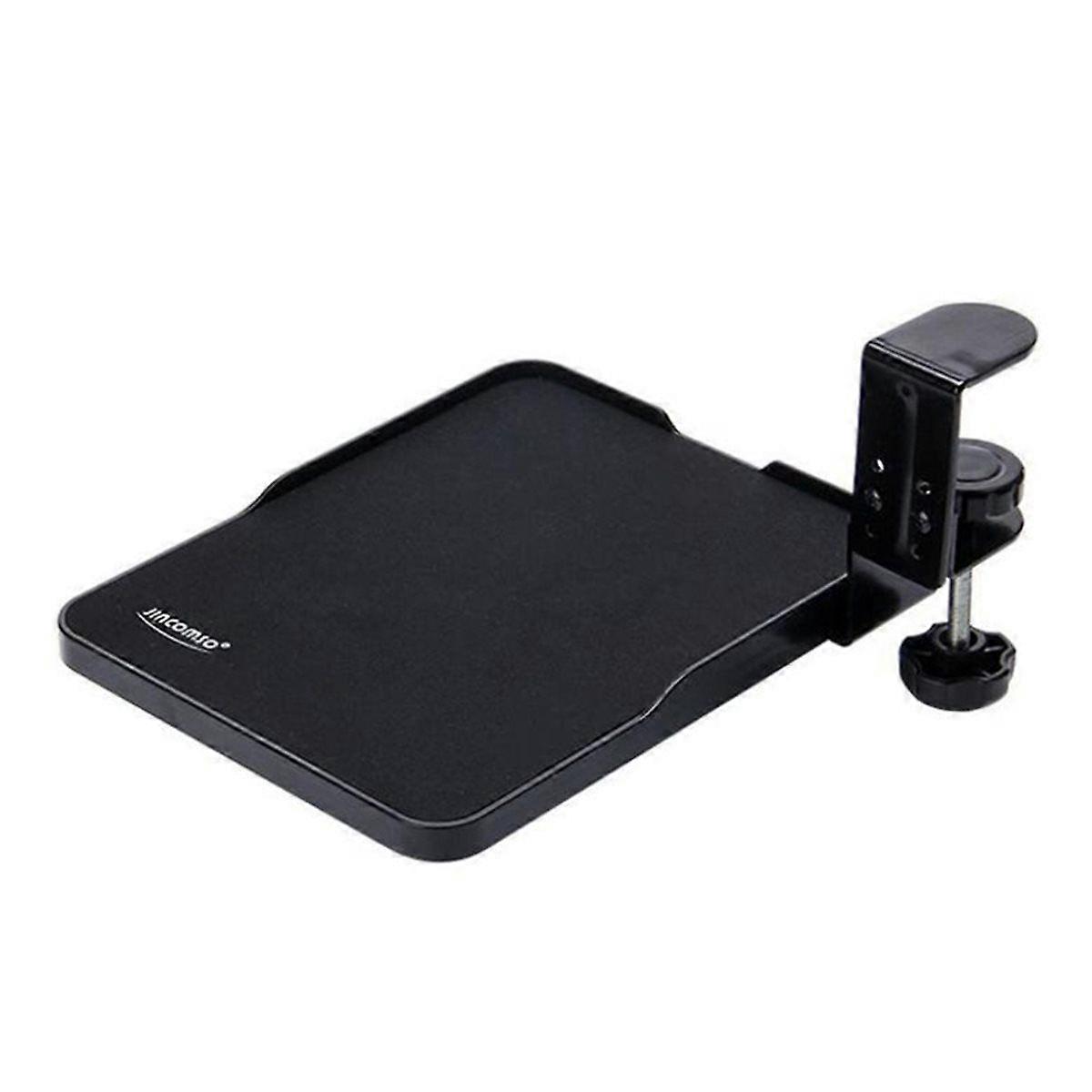 Ergonomic Mouse Tray Desk Attachment Mouse Platform Slide Out Extension Clamp on Wrist Rest Pad Und