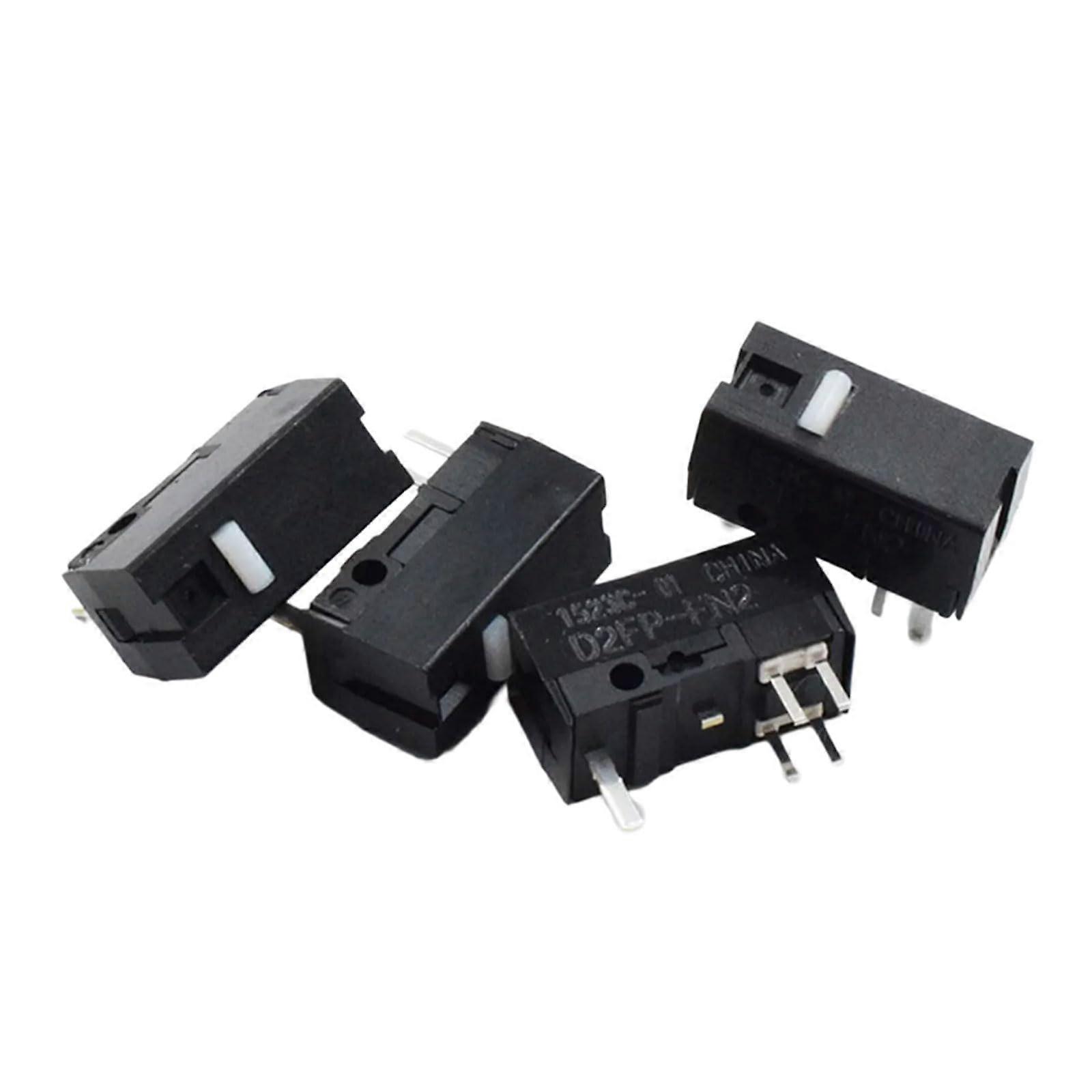 4Pcs Gaming Microswitch Set for Point 36K Controller, Black Optical Switch Buttons