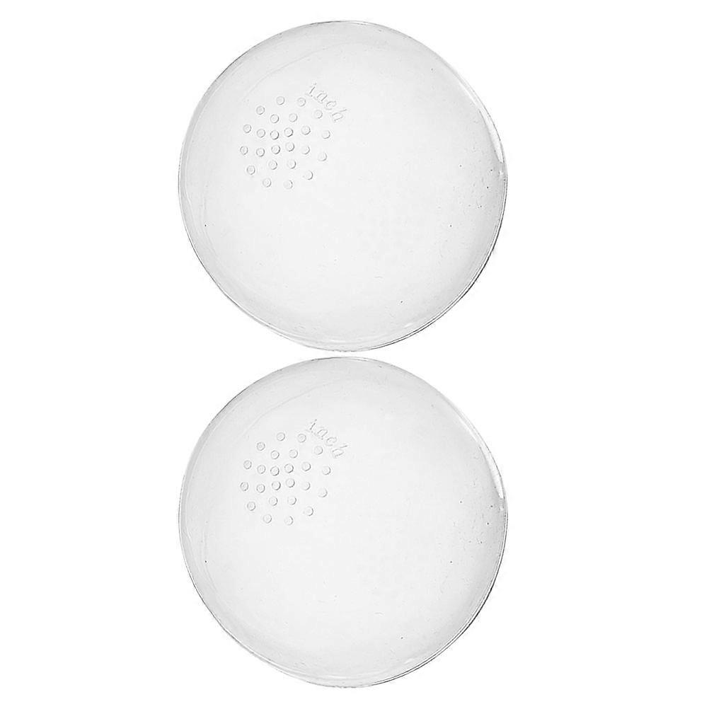 Anti Slip Doll Wig Cap For Dyeing Process Fitted Design Clear Silicone 2Pcs