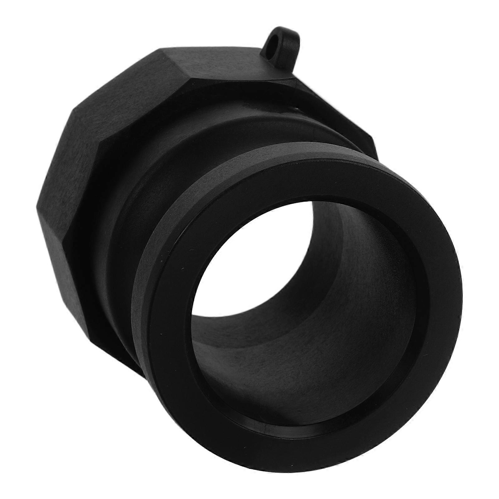 Durable PP Quick Connect Cam Fitting for IBC Tank and Pipelines Black