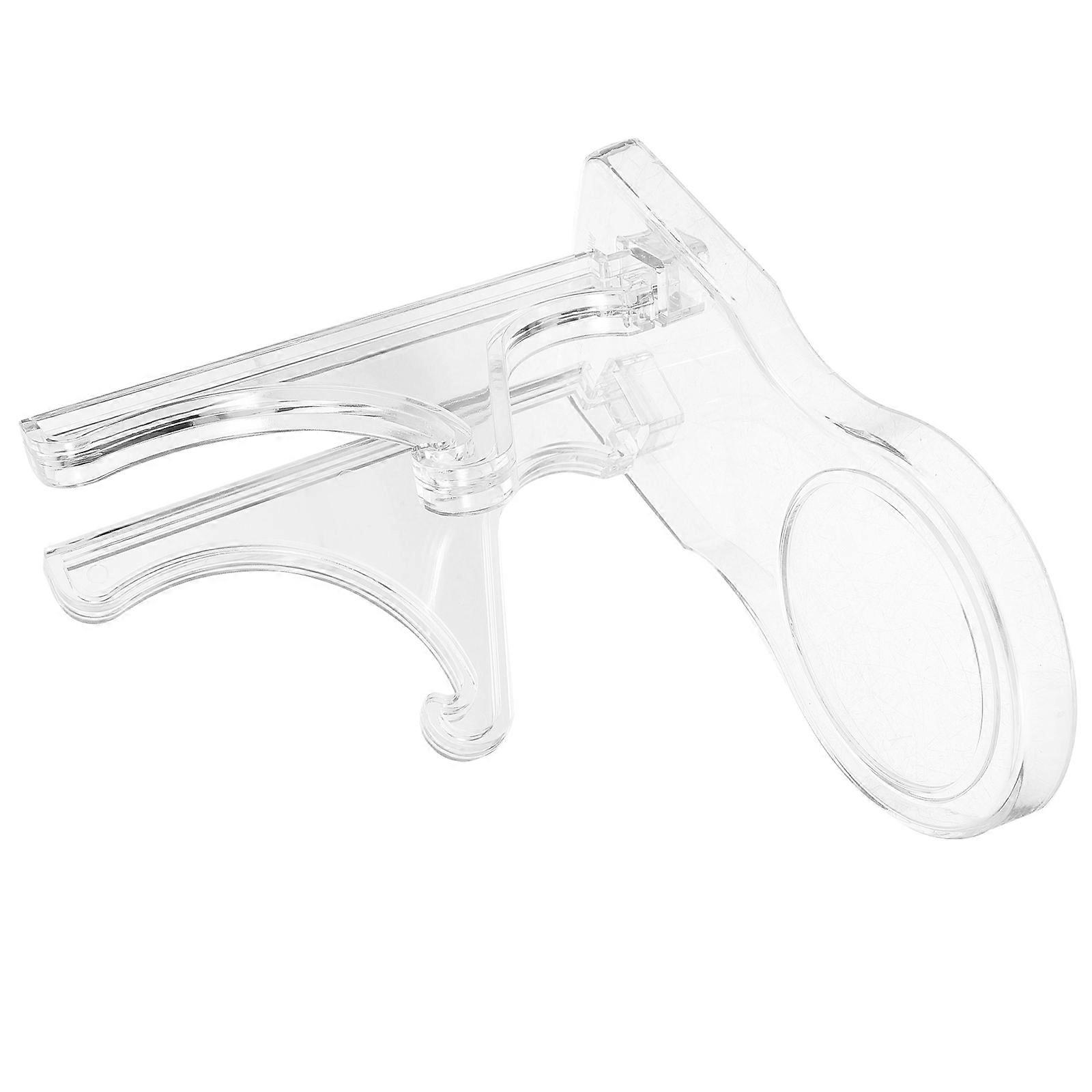 Teacup and Saucer Display Stand Plastic for Display Transparent Plate Stand