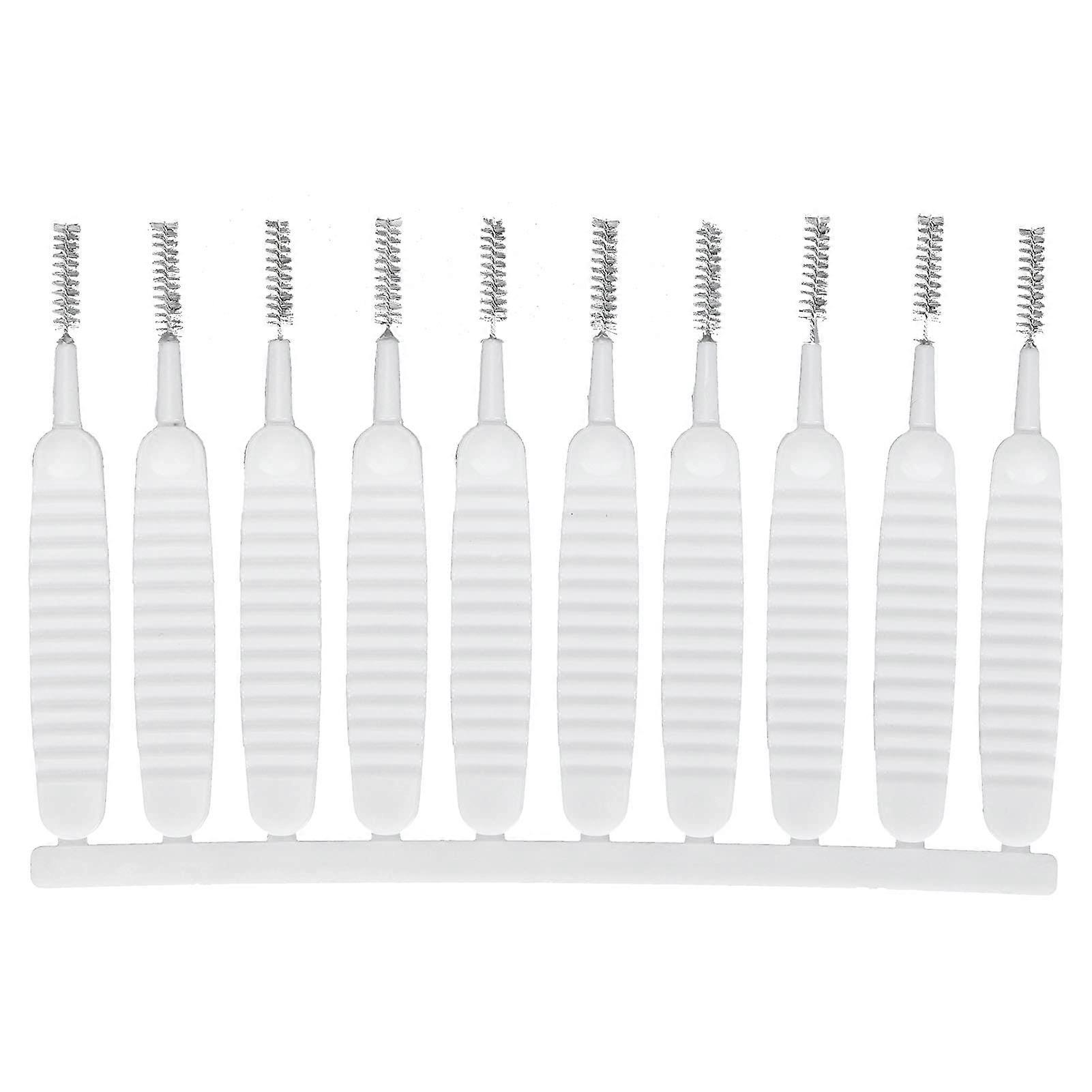 10PCS Shower Head Cleaning Brush Set for Small Holes with Durable Nylon Bristles and Deep Gap Cleaning