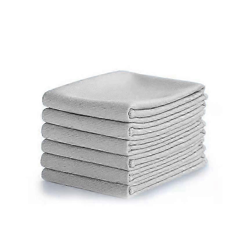 Microfiber towel for kitchen use and polishing wine glasses