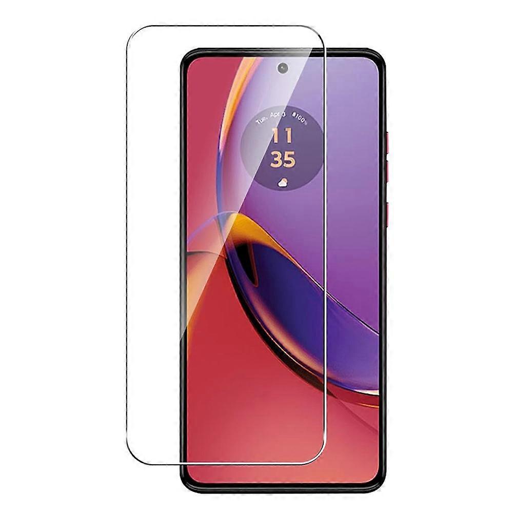 Motorola Moto G84 5G 9H高アルミニウムシリコンガラススクリーンプロテクター0.2mmアークエッジクリアフィルムに対応
