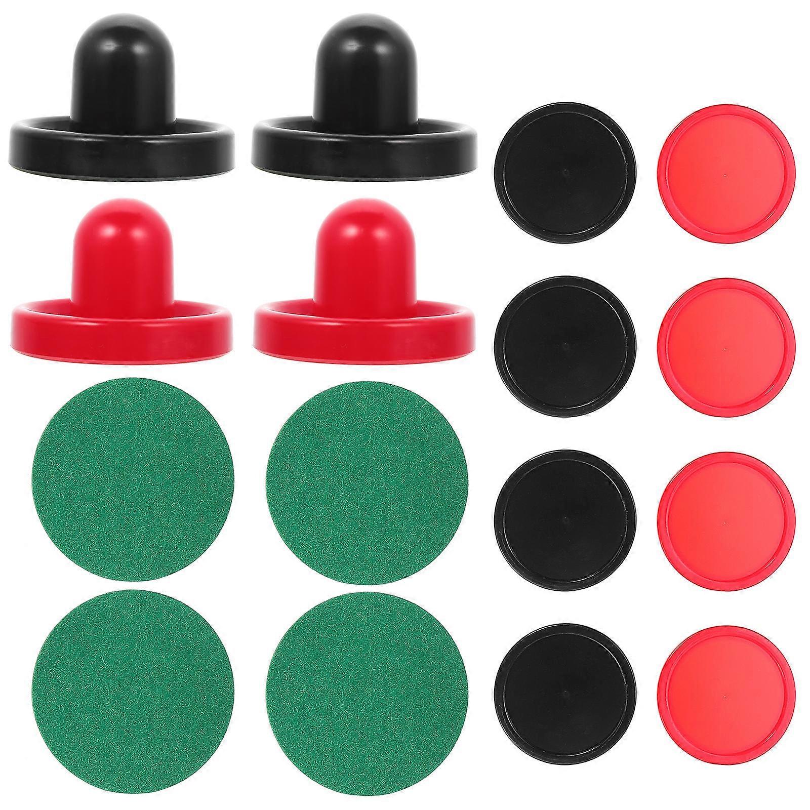 1セットエアホッケープッシャーとエアホッケーパックエアホッケーパーツ屋内ゲーム用品