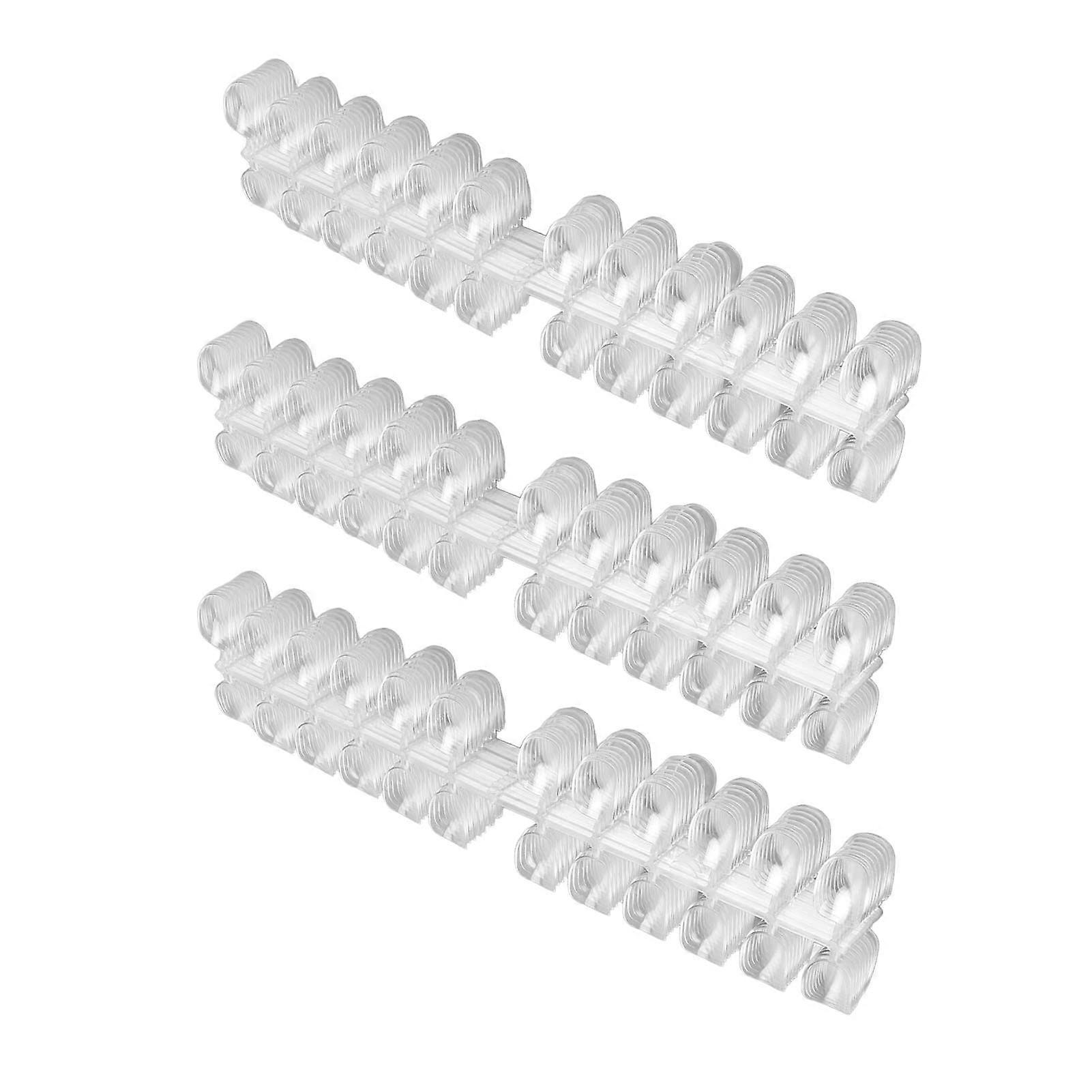 Nail Color Display Stand with Practice Tips, Professional Nail Polish Color Chart for Salon Beginners