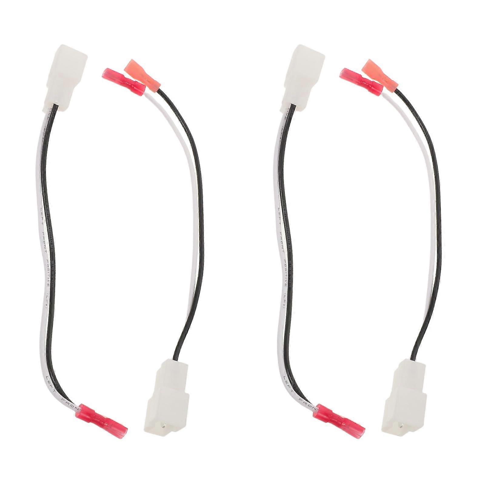 4pcs Car Speaker Wire Harness Adapter for Front Door Stereo Upgrade with Durable Easy Install