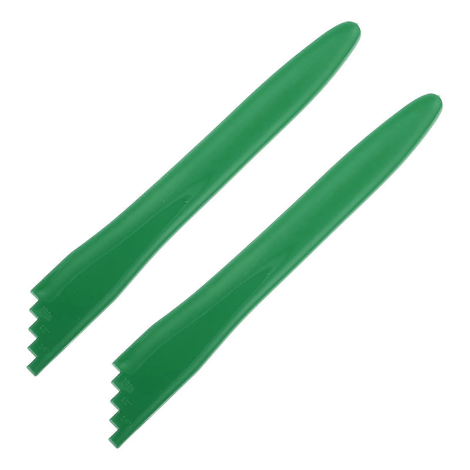 Canning Bubble Remover and Tool Set, 8 Inch Measurer for Mason Jars, Airtight Seal Accessories, Green