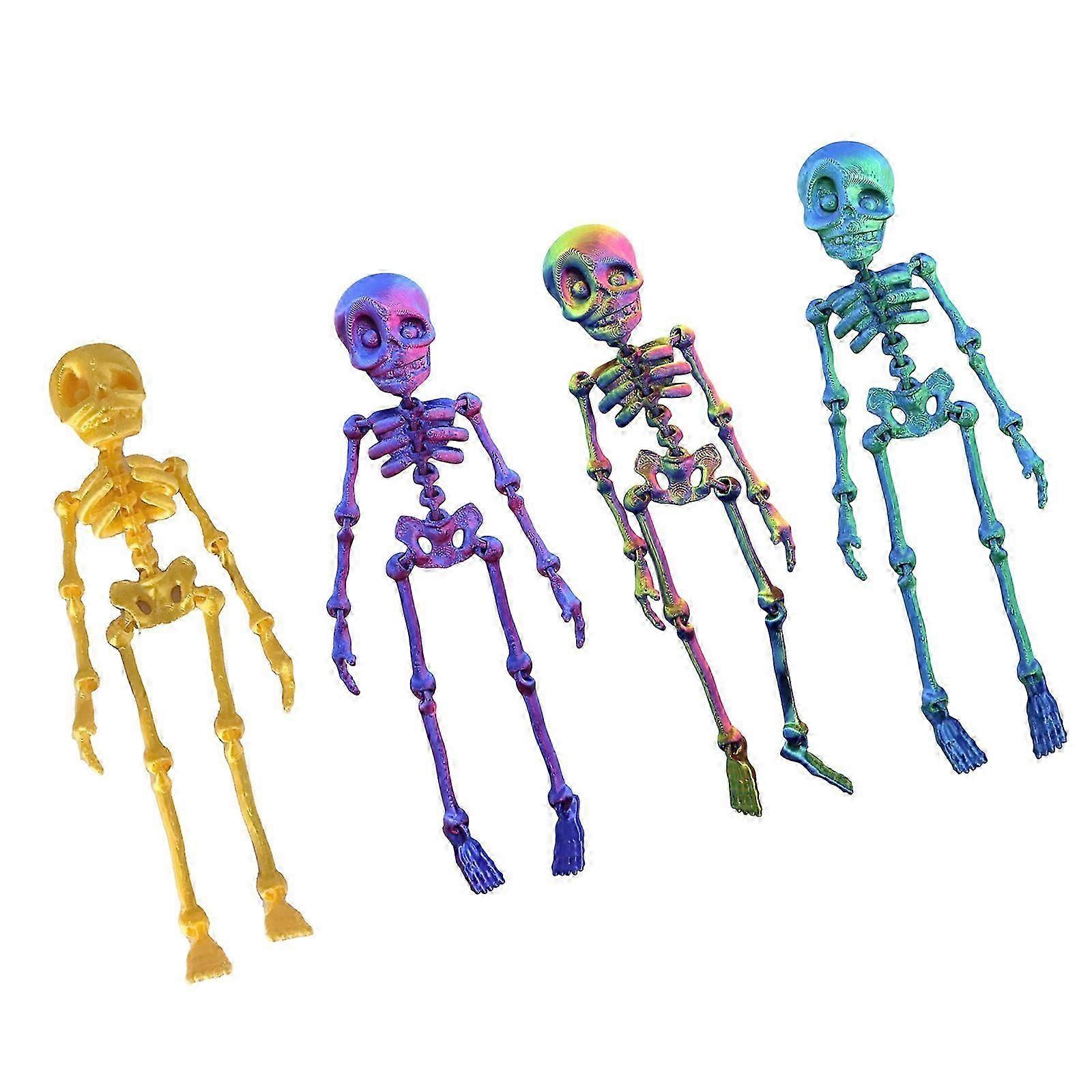 3D Magnetic Adjustable Skeleton Fridge Sticker