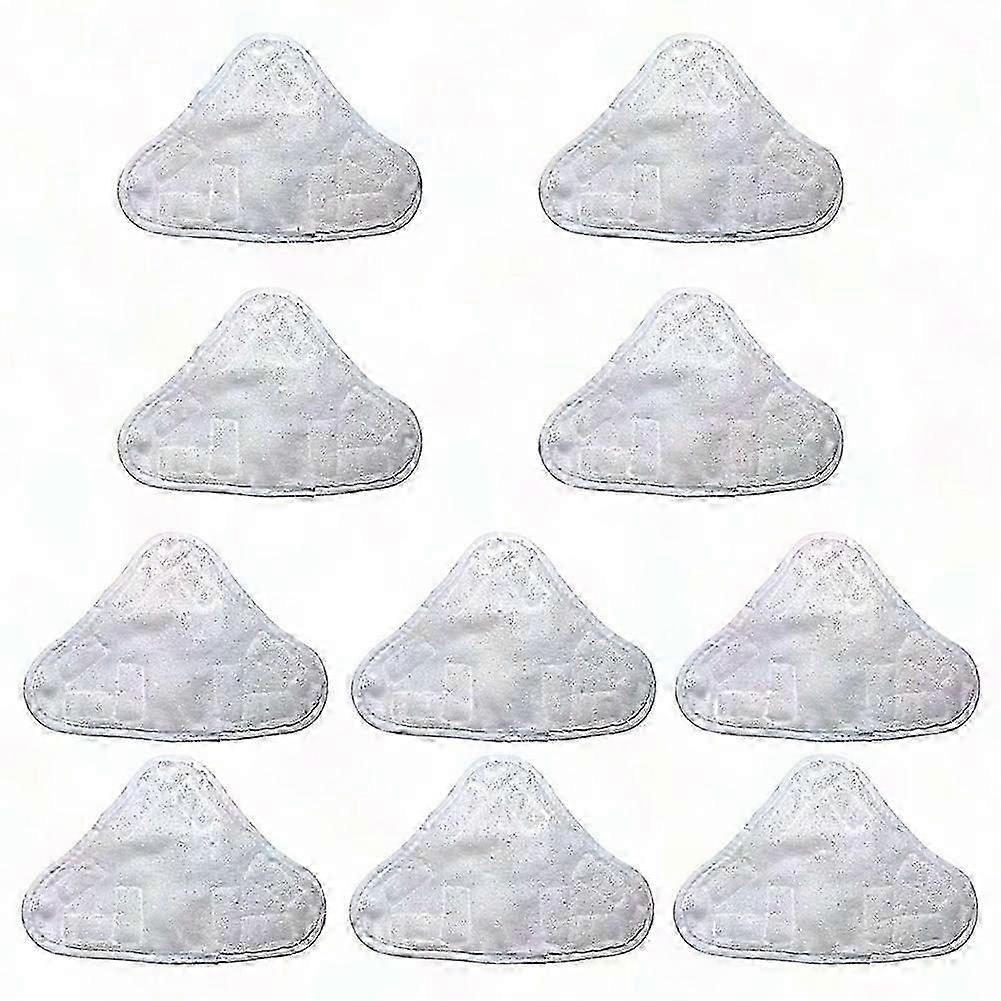H2O Mop X5 Steam Cleaner Replacement Pads, 10-Pack Microfiber Cloth Refills