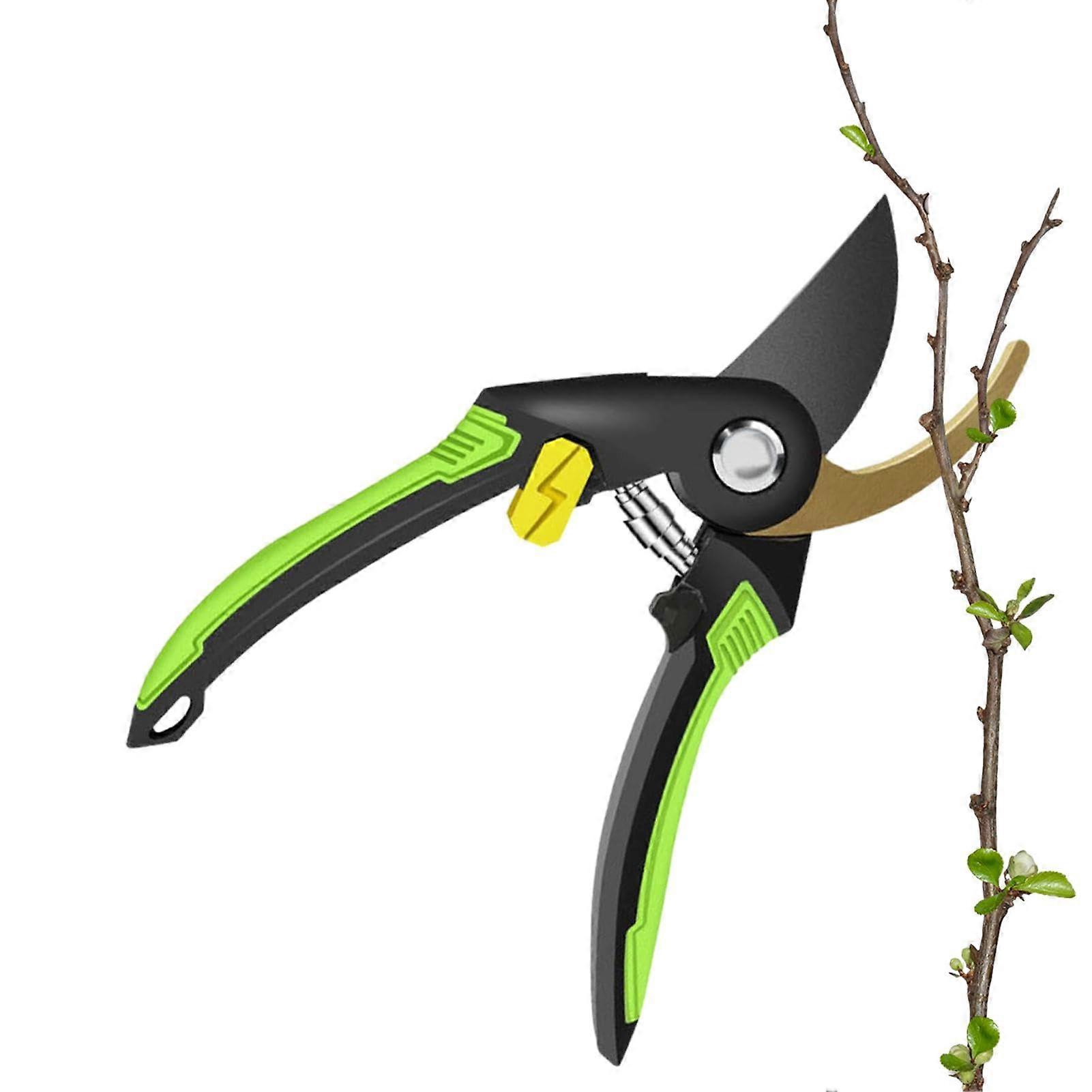Garden Pruning Shears Bypass Design for Branches and Flowers, 2cm Cutting Capacity, Ergonomic Grip