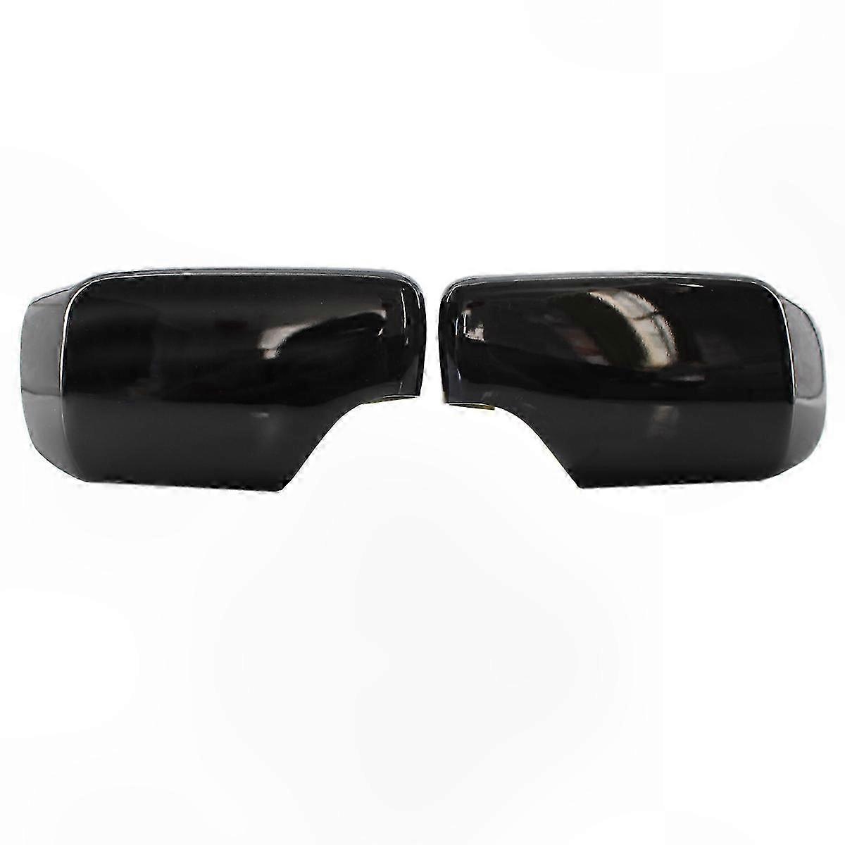 Gloss Black Side Mirror Covers for 1998-2005 E46 E39 3/5 Series