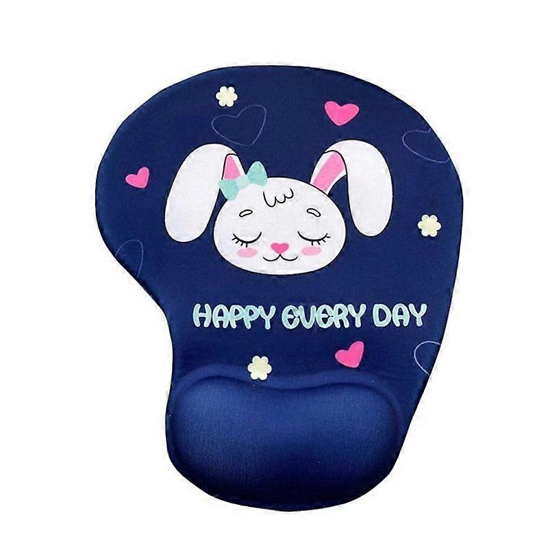 Luxora 2 PCS Hand Rest Wristband Mouse Pad, Colour: Rabbit