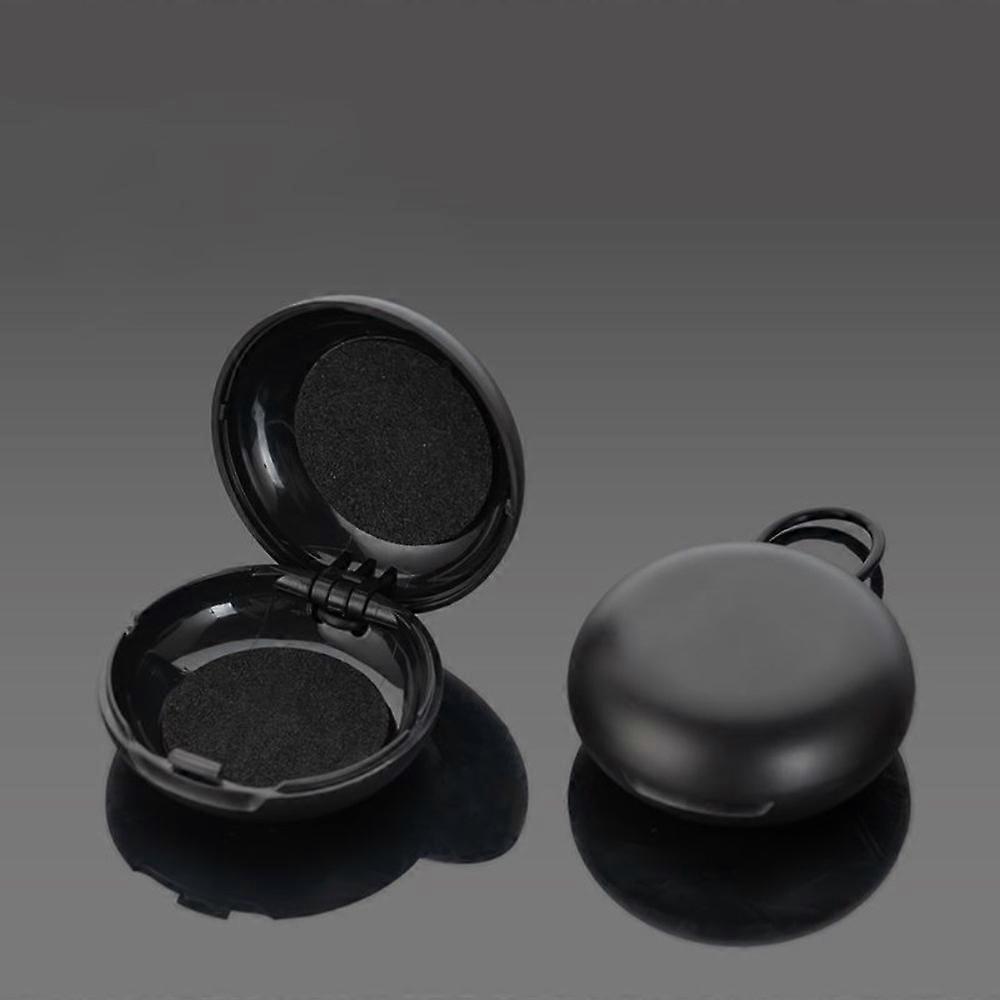 Portable Plastic Soundproof Earplug Box Round Shape Mini Earplug Storage Box Portable Earplug Box Craft Storage