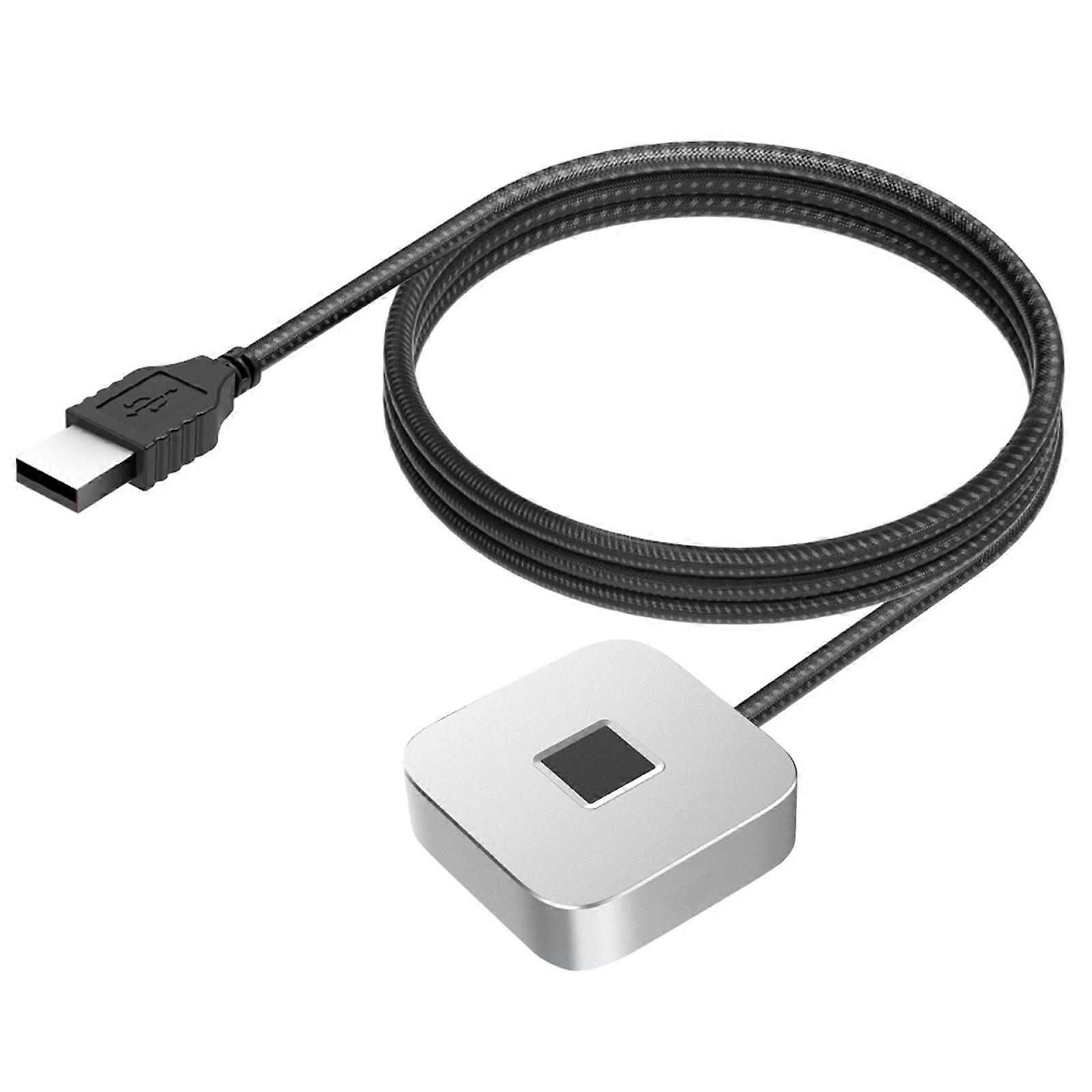 USB Fingerprint Reader with 5ft Cable Fingerprint Scanner For Windows Hello Fingerprint Reader for Windows 11/10