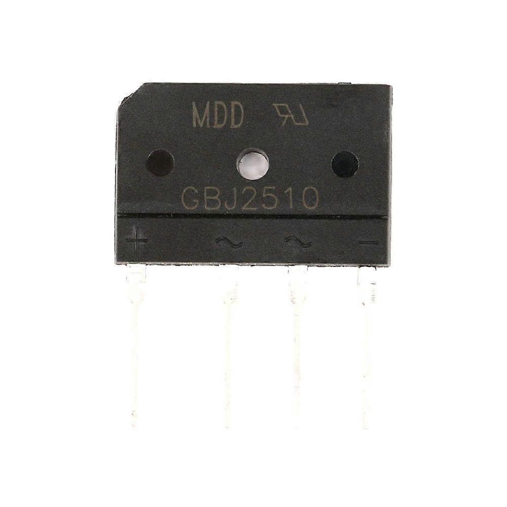 5 Pcs GBJ2510 25A 1000V Bridge Rectifier  Power Diode Bridge  Temp Resistant