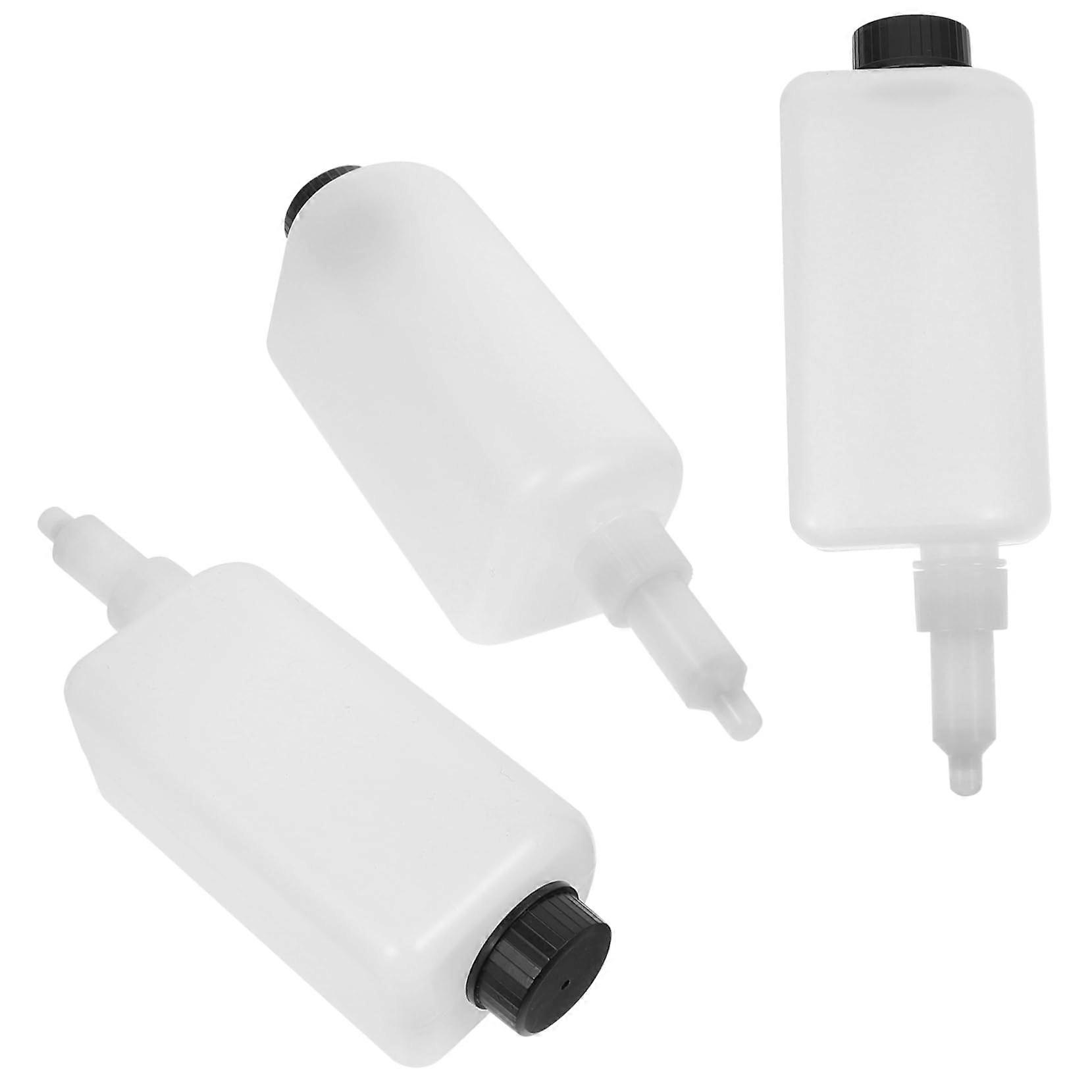 3 Pack Wall Mounted Soap Dispenser Set for Kitchen and Bathroom, Refillable Liquid Pump Bottles