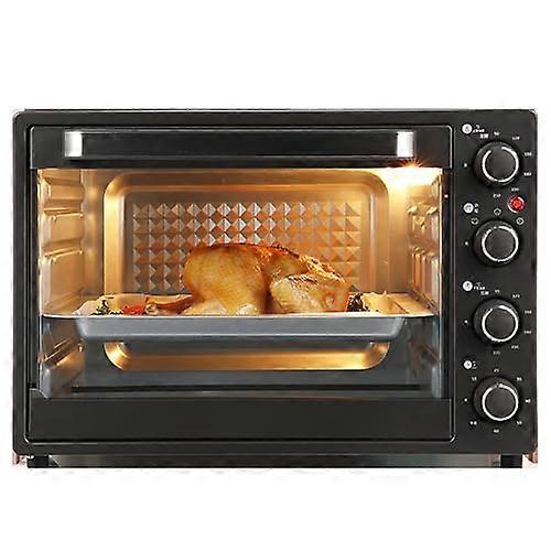 Mini Oven 40L Electric Convection Oven with Adjustable Temperature 90230℃, FourLayer Baking, 60Minute Timer