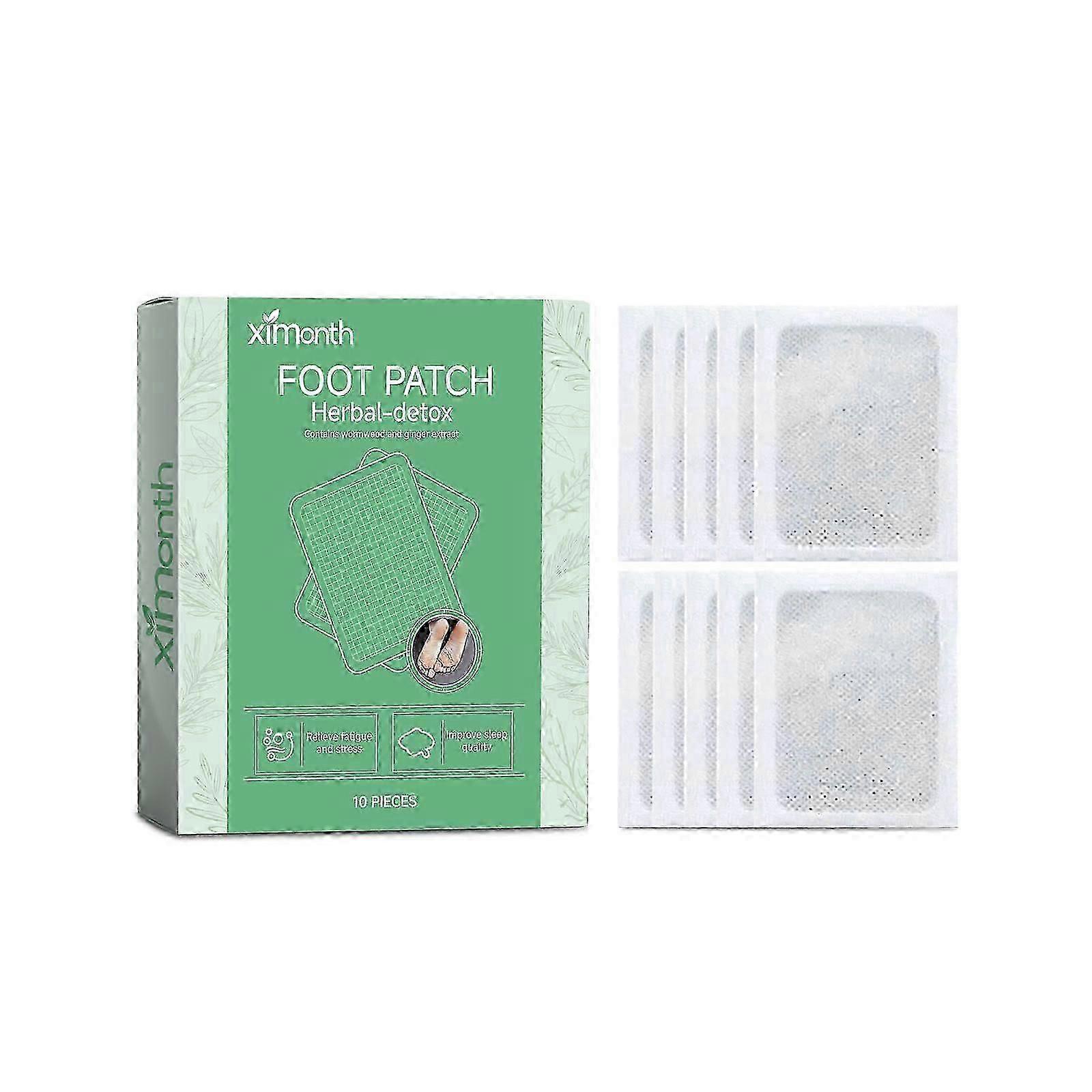 Foot Patch - Moisturizing Foot Care for Stress Relief & Improved Circulation - 10 Pcs