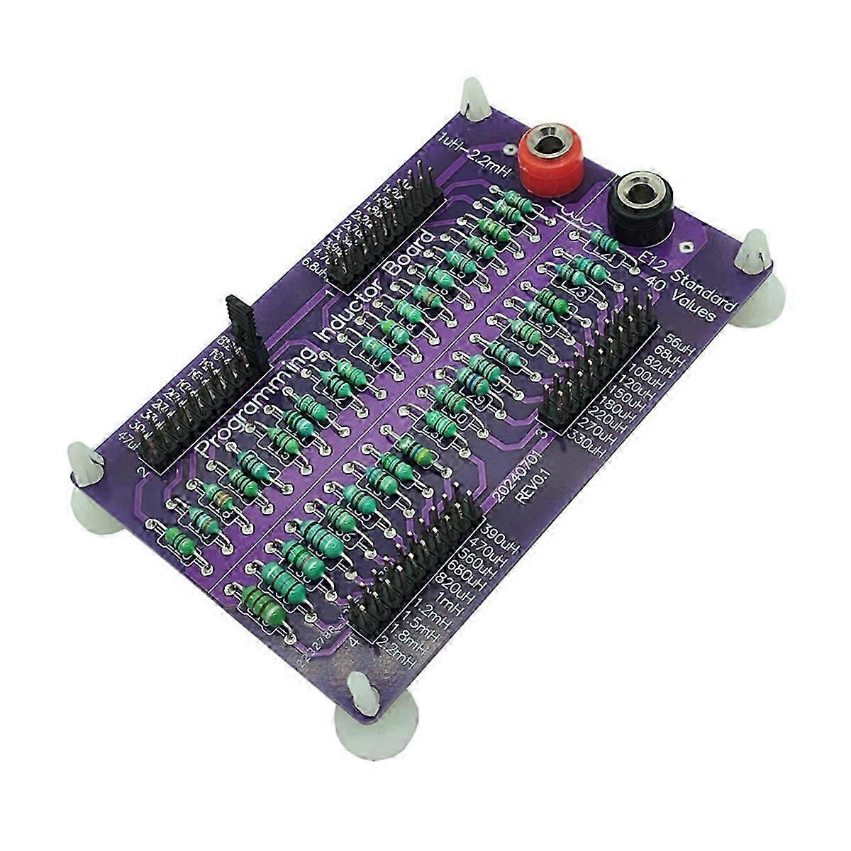 1uH to 2.2mH E12 Standard 40 Values Programmable Inductor Board