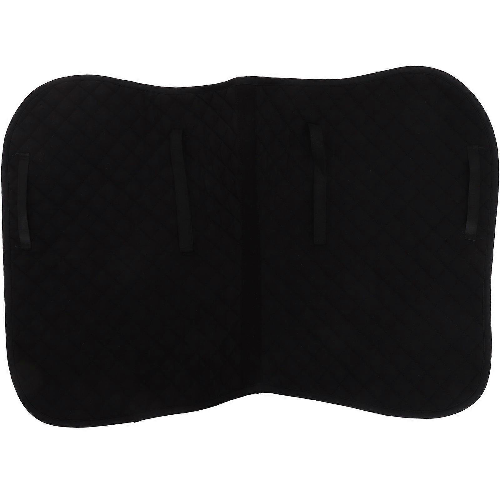 Comfortable Horse Saddle Anti-Skid Back Pad with Strap