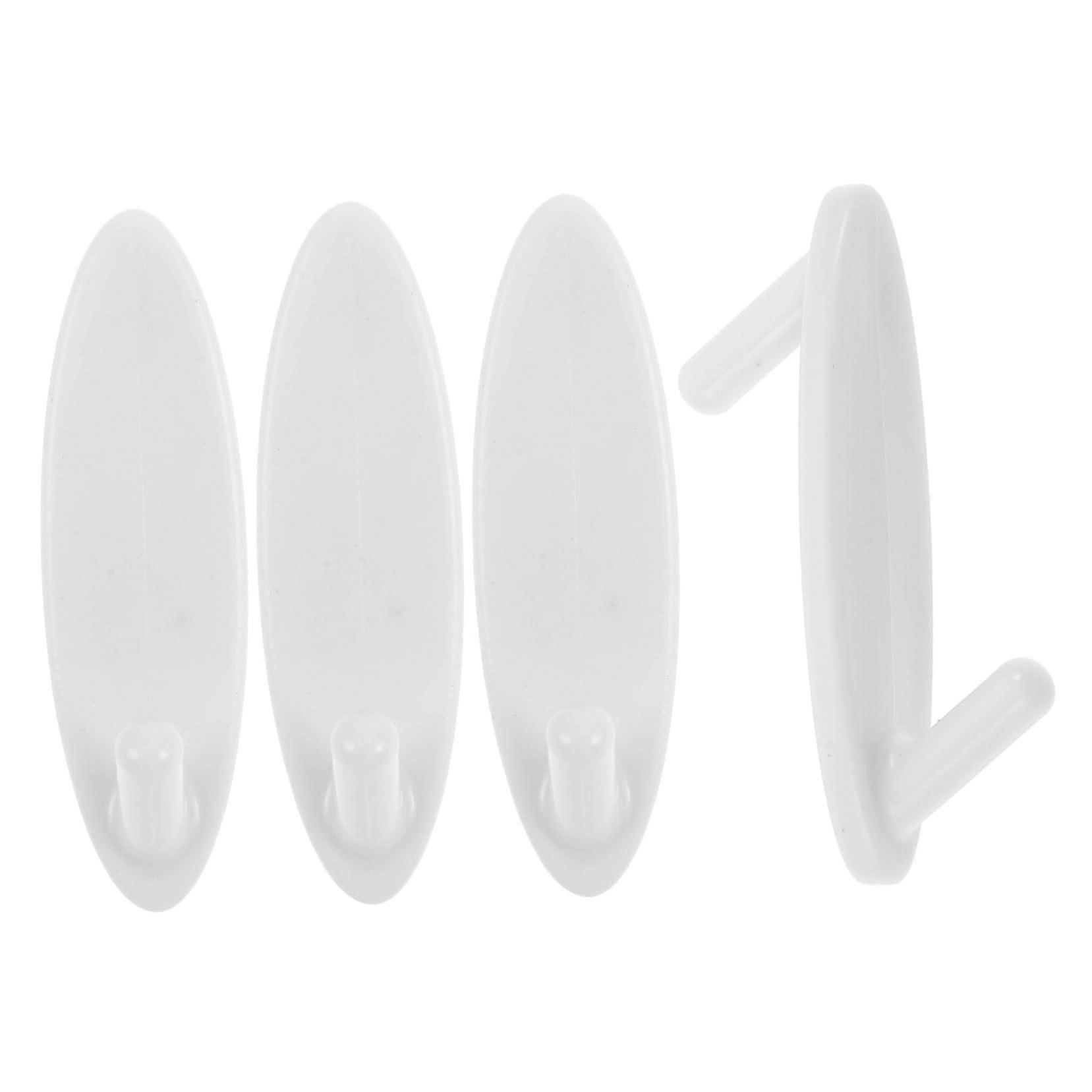 White SShaped Pegboard Hooks, Heavy Duty Wall Hooks for Garage Storage, Tool Installation