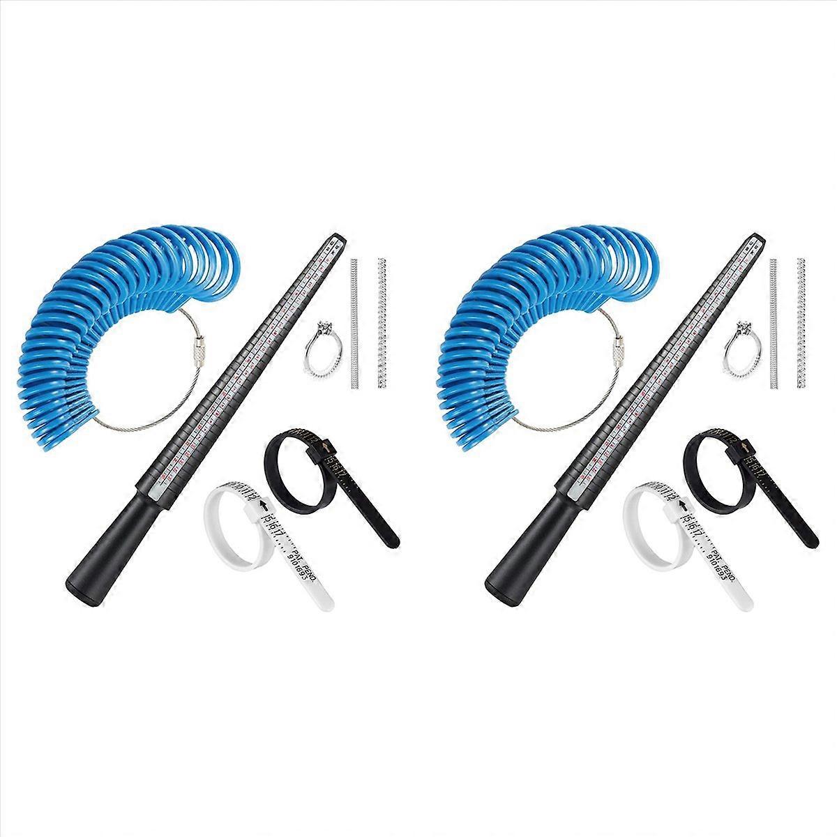 Ring Size Measuring Tool Set, Ring Mandrel Ring Sizer Gauge