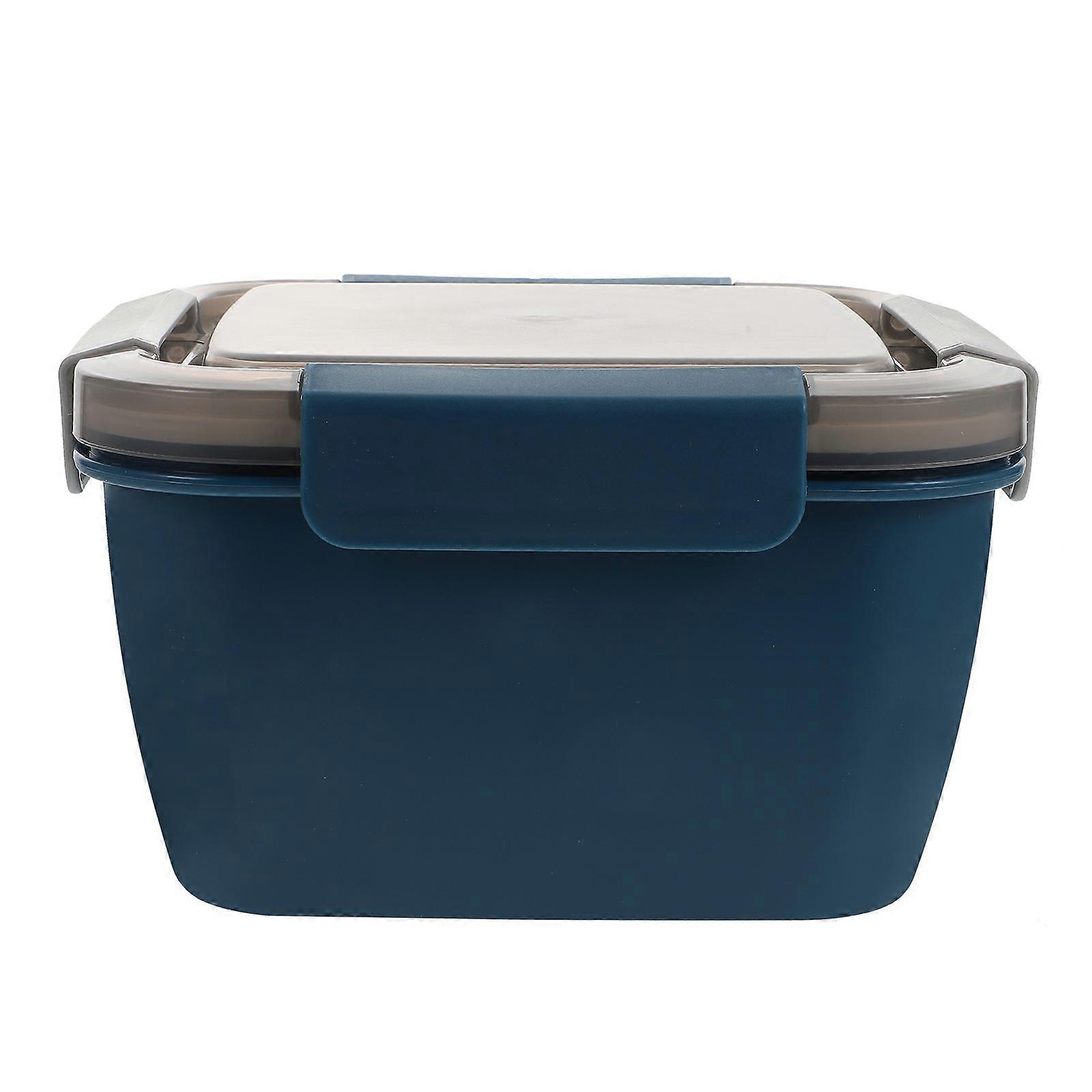 Portable Food Container Double Layer for Storage 1Pcs Plastic Box