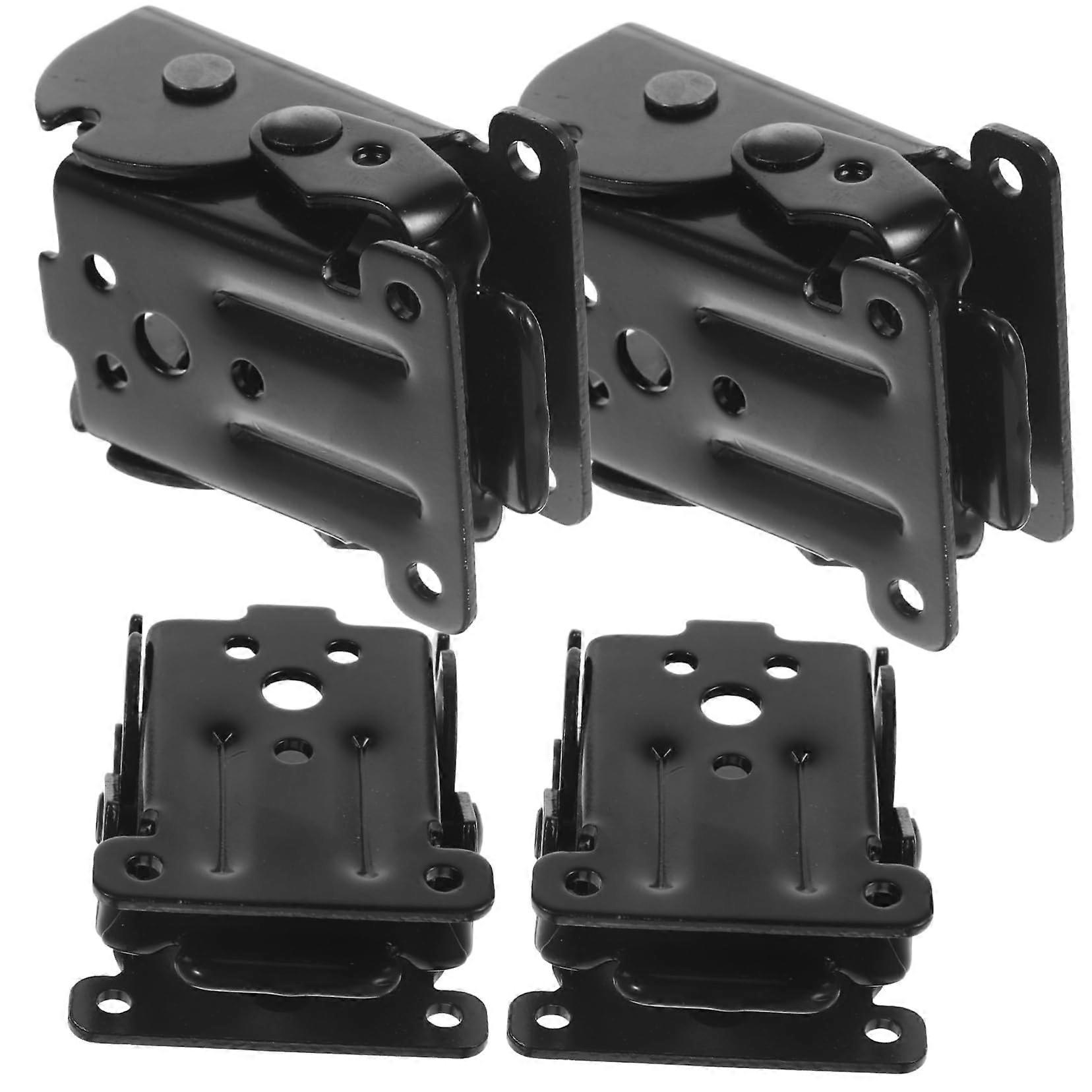 Locking Folding Hinges for Tables and Desks, 4pcs Durable SpaceSaving Cabinet Hardware