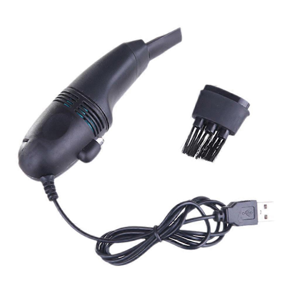 Mini Keyboard Vacuum Cleaner Micro Computer Notebook Cleaner Dust Brush USB Interface
