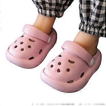 Jungen-Hausschuhe für Kinder, weiche Sohle, leicht, atmungsaktiv, lässige Pantoletten für Kleinkinder und Kinder im Alter von 1-8 Jahren, Schuhgröße 12-15 Monate