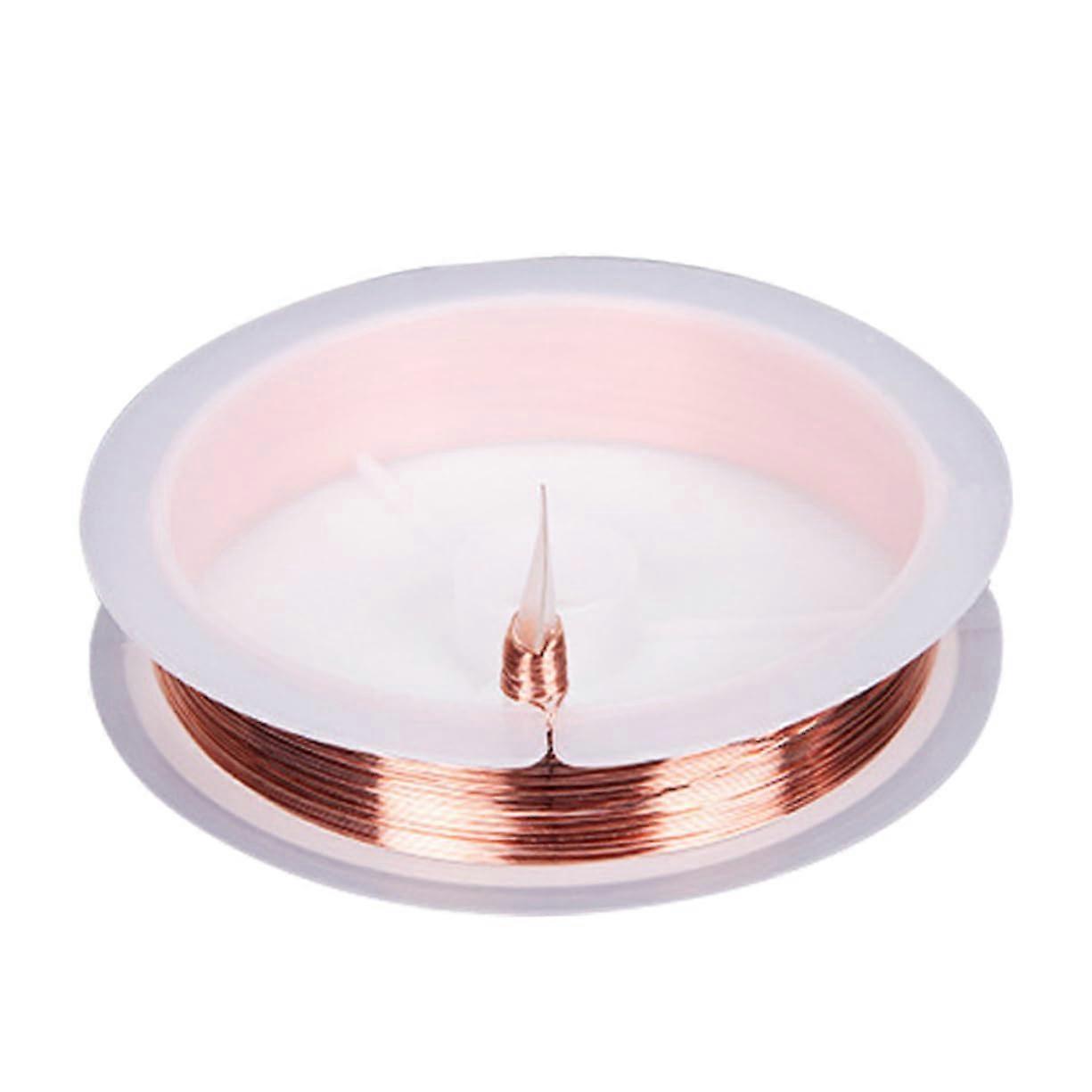 Copper Wire for Jewelry and Craft Projects, Easy Shape Forming, Cuttable Roll for Model Making