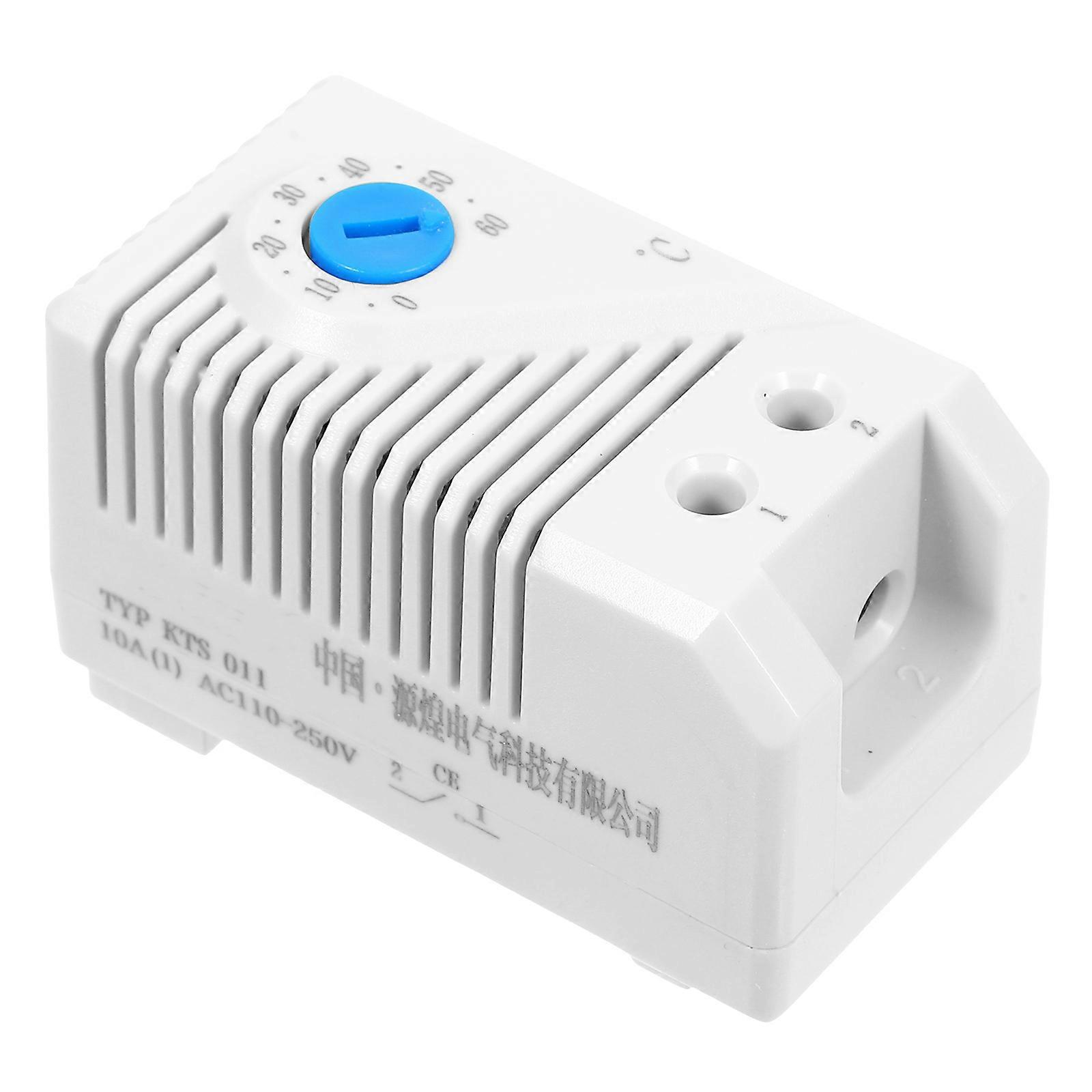 Adjustable Temperature Controller Electric Thermostat for Heaters 5Pcs Blue Compact Design