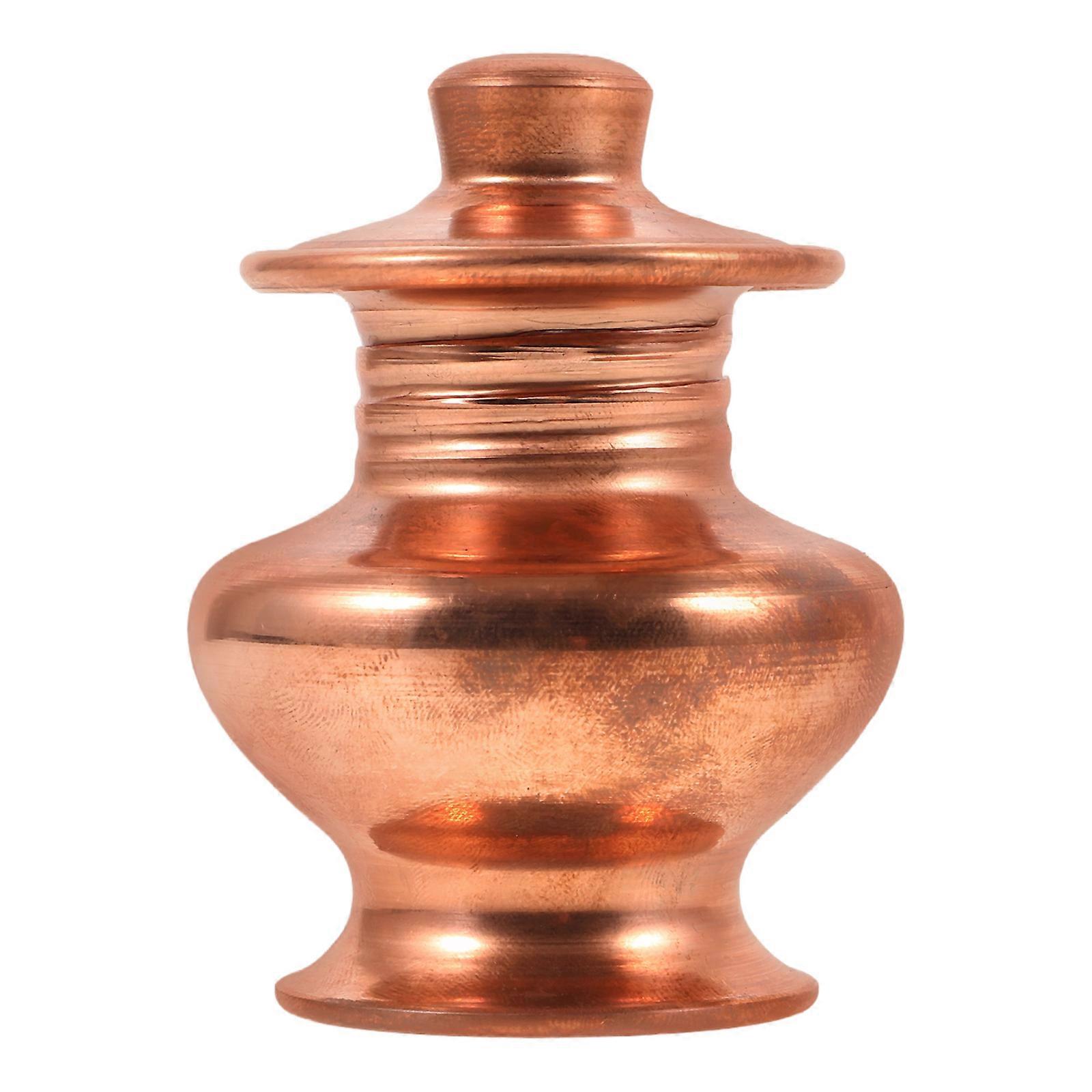 Offering Bottle Copper Small Bottle for Storage Home Decor