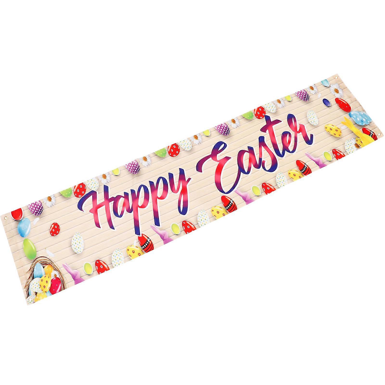 Easter Theme Banner Easter Decoration Happy Easter Banner Easter Day Banner Party Decor